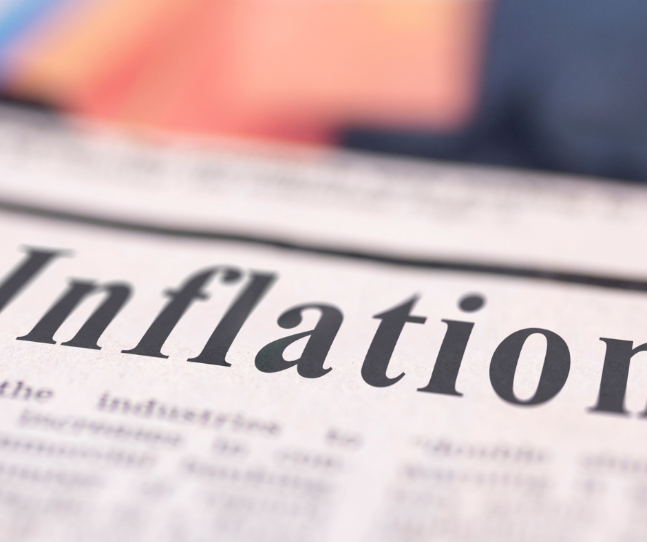 inflation on newspaper